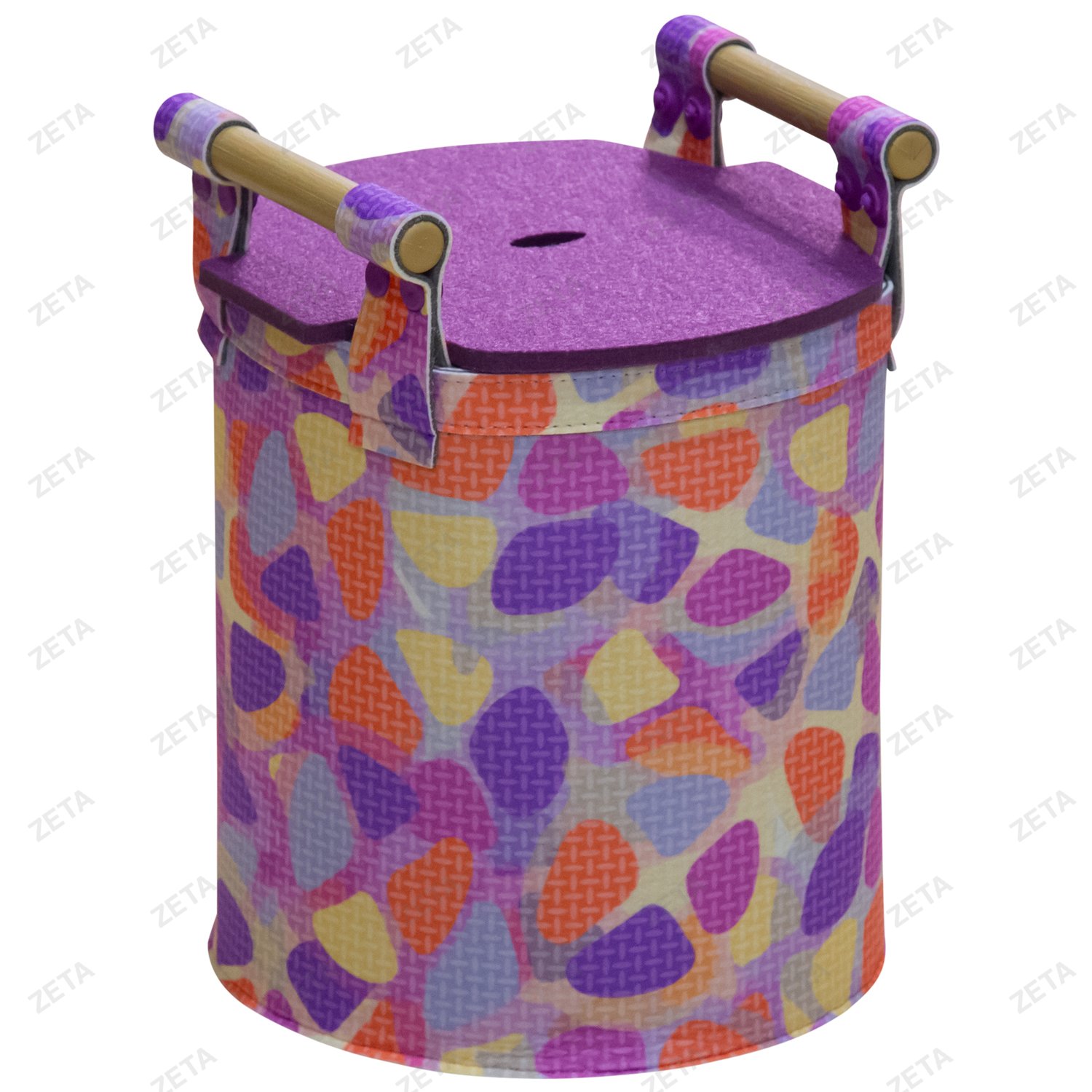 Корзина текстильная с крышкой Fantasy М (И-HB)