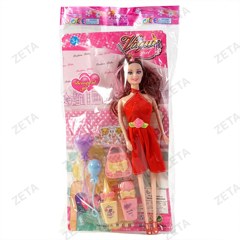 Кукла 32 см Модель, с аксессуаром, в пакете (222-1) №2255883 - изображение 4