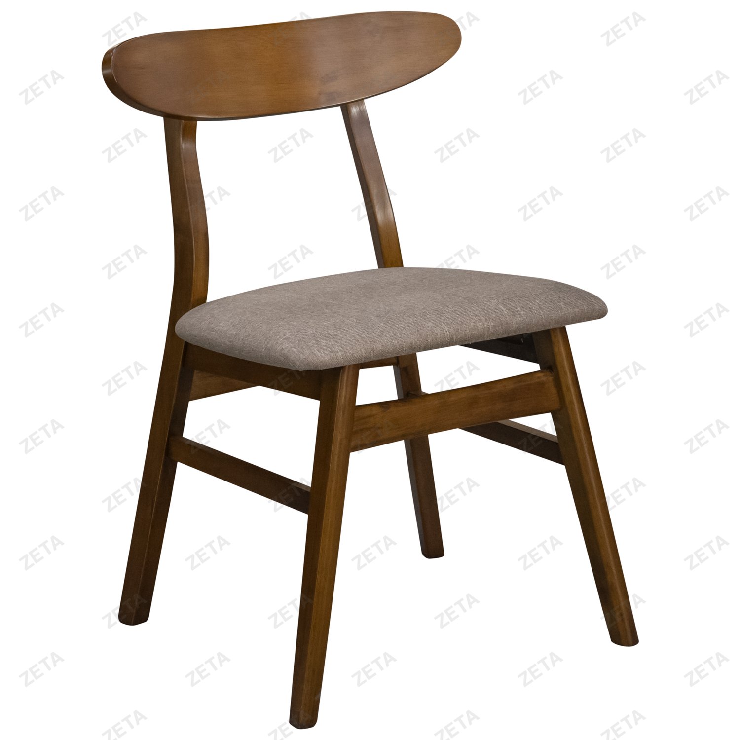 Комплект мебели: стол + 6 стула №RH7234T+RH373C (орех/темно-бежевый) (Малайзия)