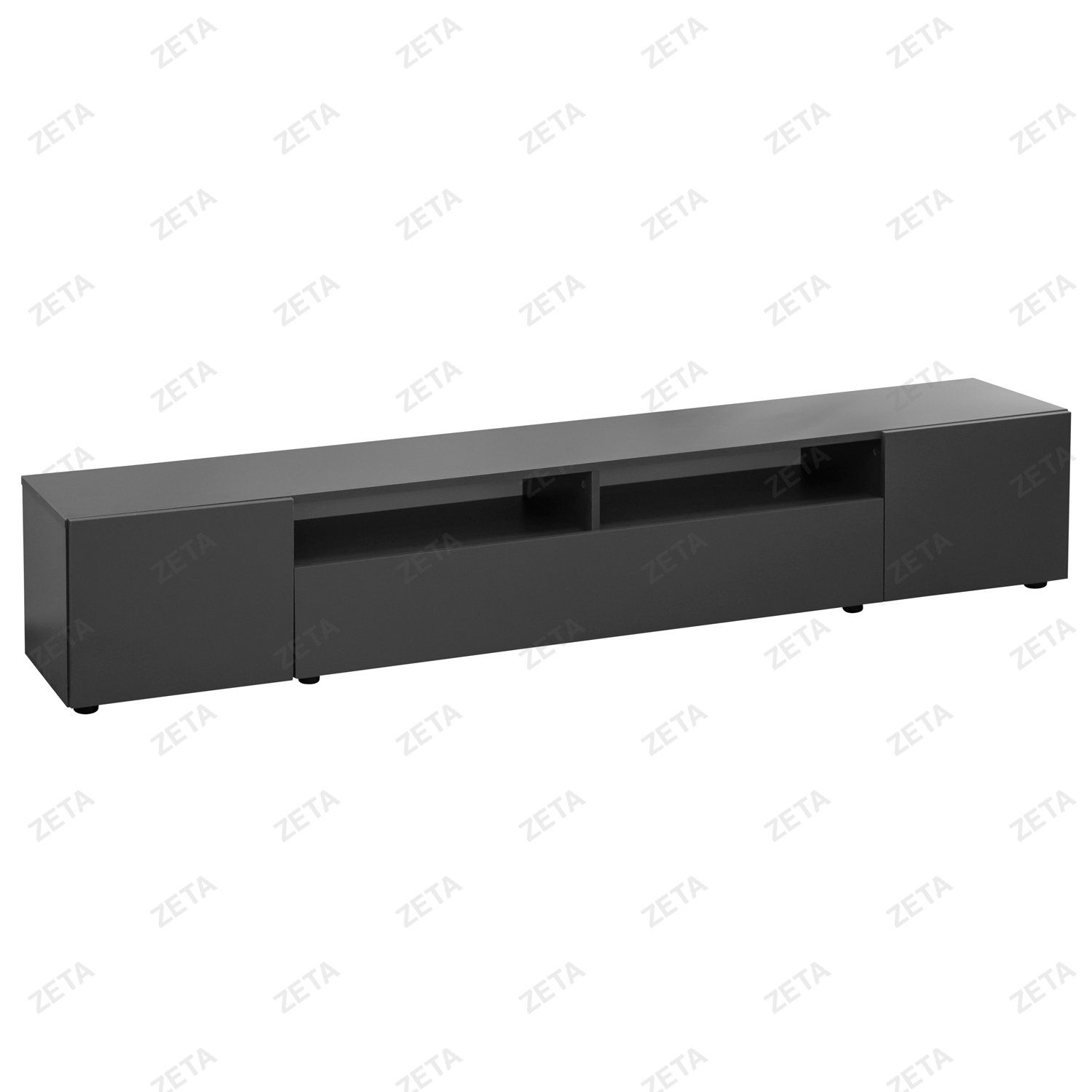 Тумба под ТВ "Денвер" №00-00111521 (графит серый) (РФ)