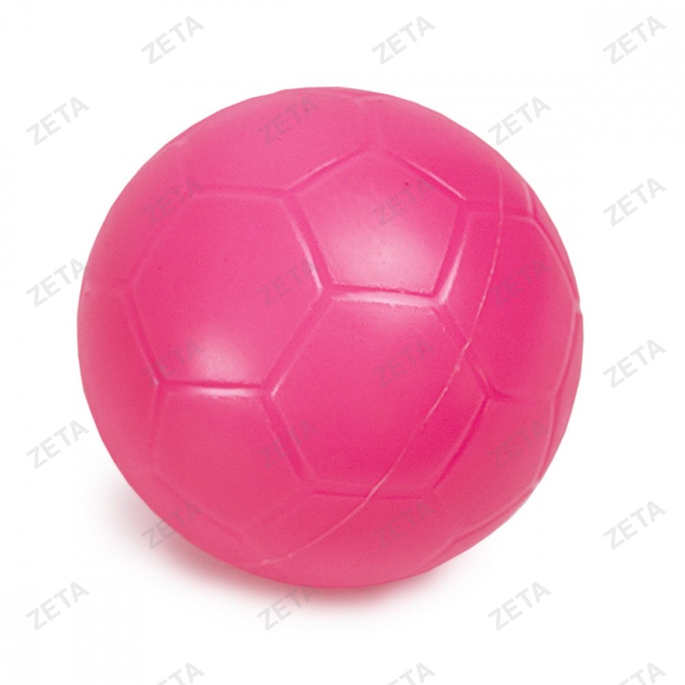 Мяч "Neo" d 160 мм. 1/12 № 40093 розовый - изображение 1