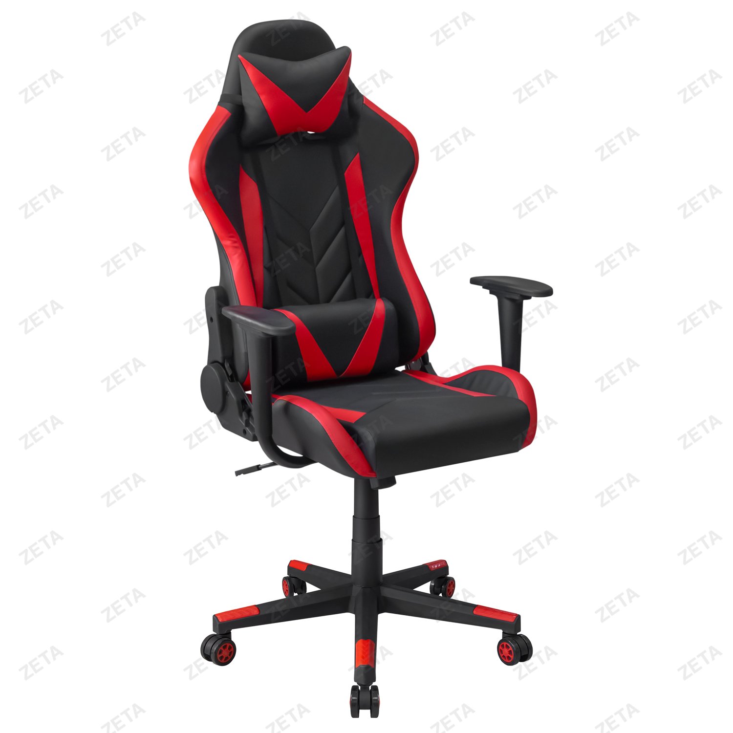 Кресло №GC-2 (чёрно-красное) - изображение 1