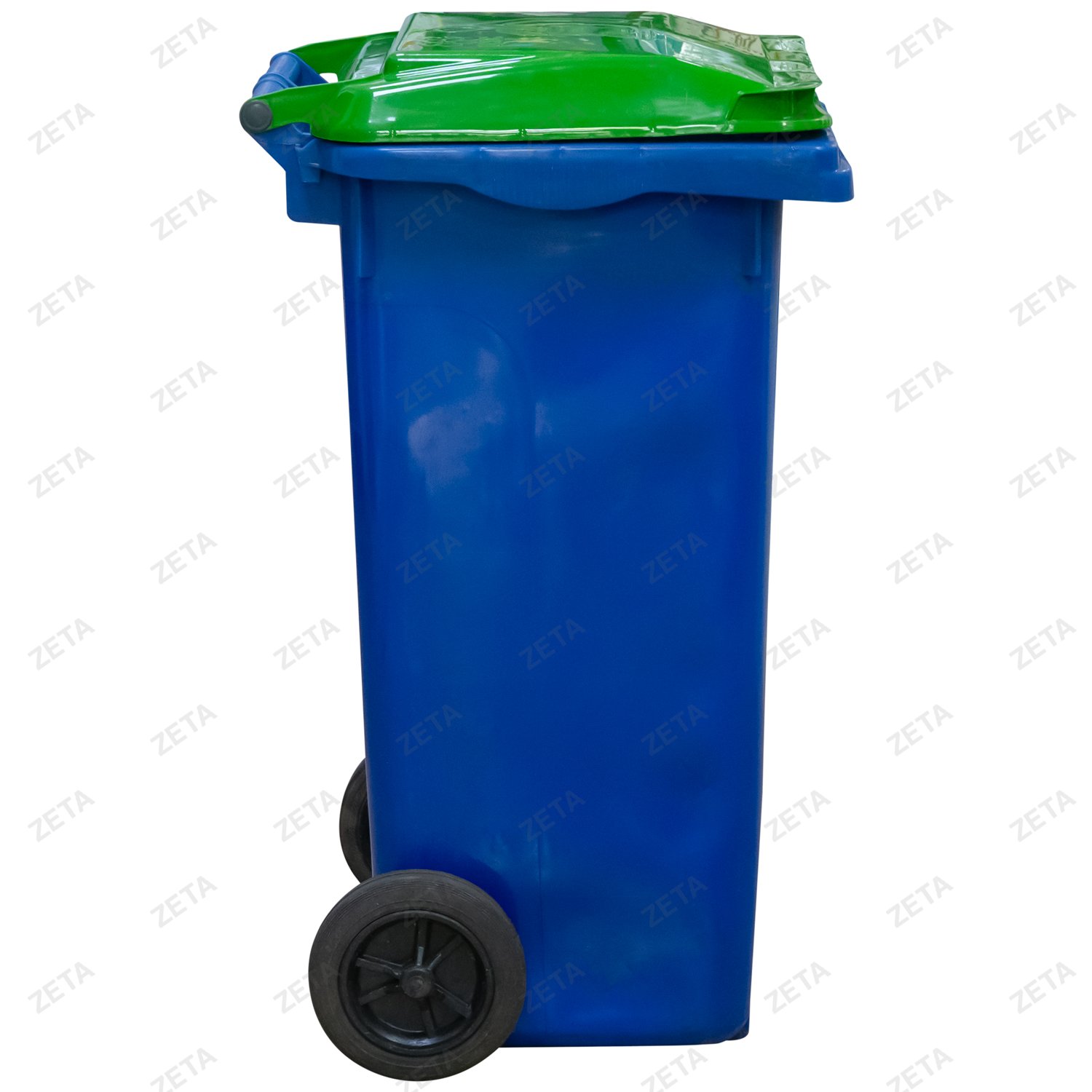 Бак мусорный с крышкой на колесиках 120 л Razak (И)