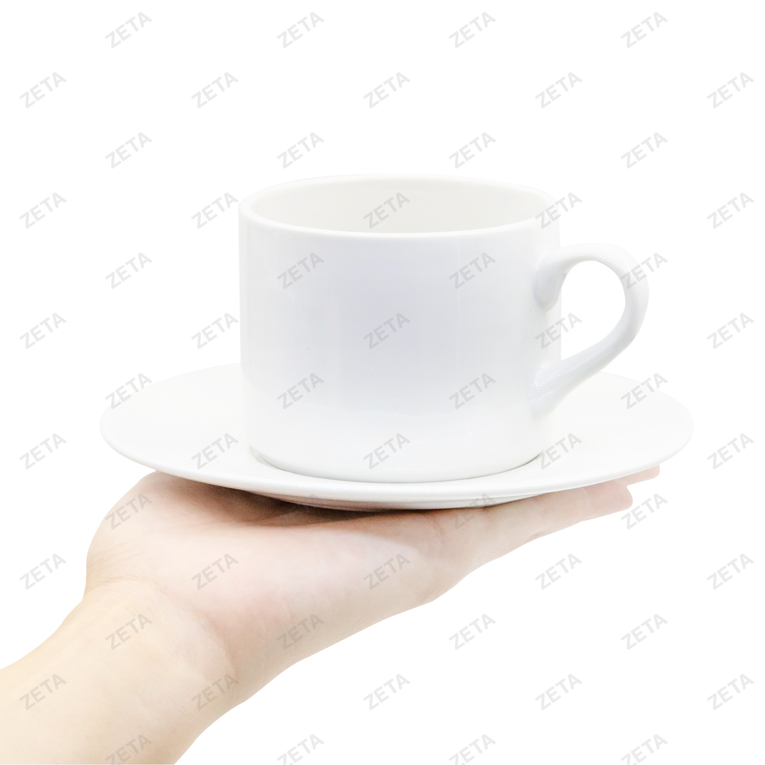 Чайная пара: чашка с блюдцем (керамика) - изображение 2