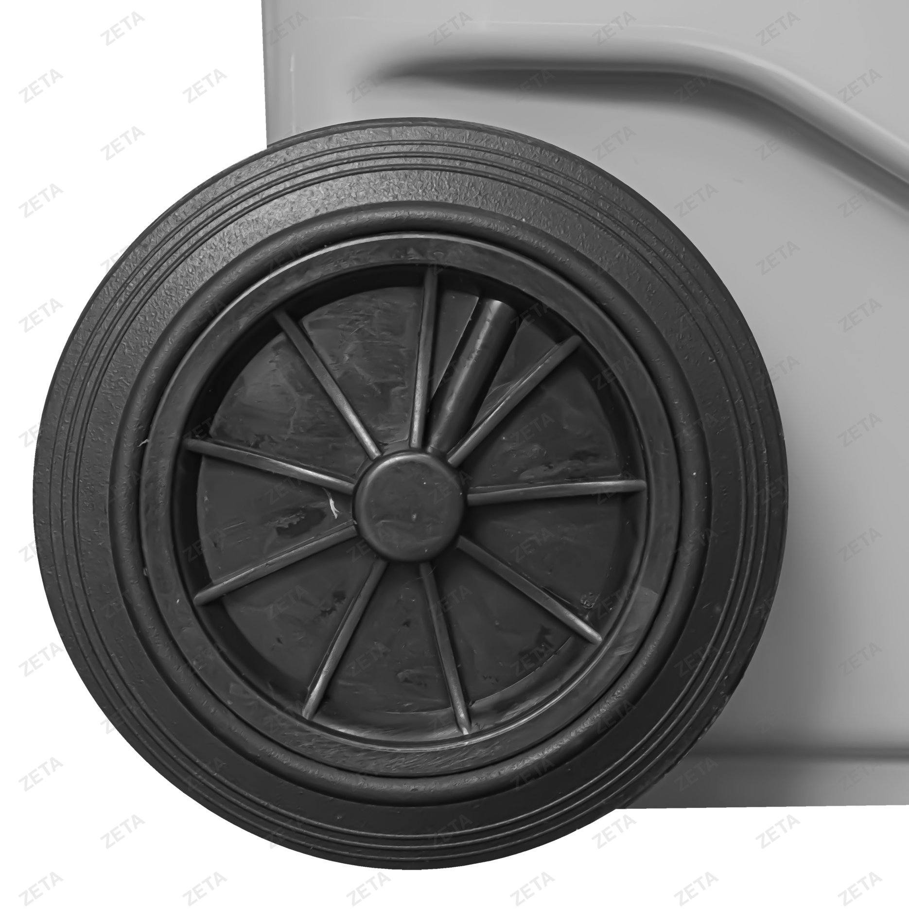 Бак мусорный 280 л. с крышкой, на колесах (цветной)