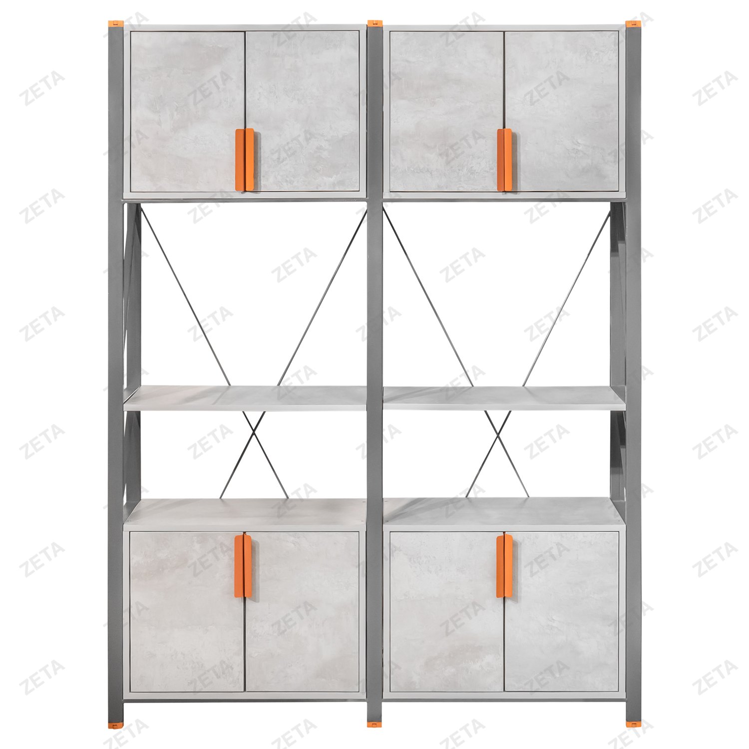 Стеллаж Олимпия (КУЛ) (цвет Люкс)