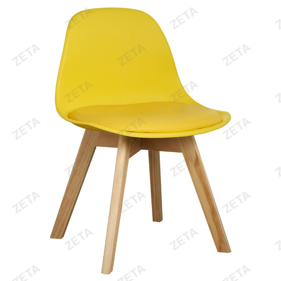 Стул пластиковый детский "S-0253CK" (жёлтый) (ВИ)