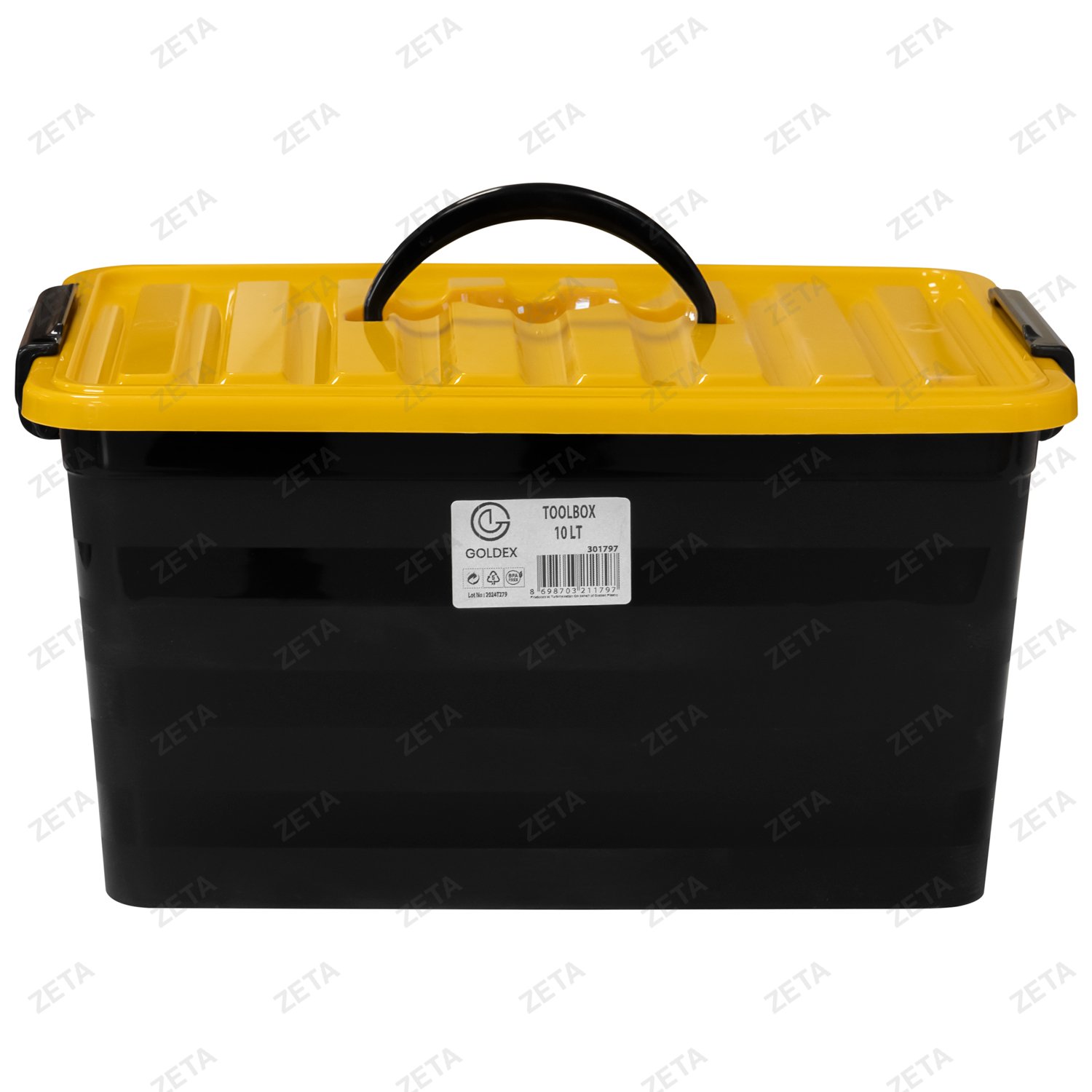 Контейнер с крышкой 10 л №301797 (Туркменистан)