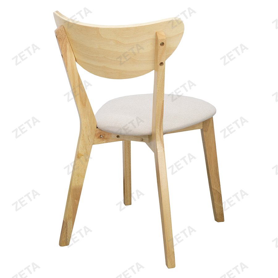 Комплект мебели: стол + 4 стула №RH7226T + №RH371C (натура / светло бежевый) (Малайзия) - изображение 7