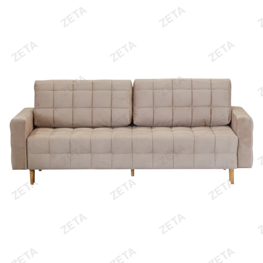 Диван Татьяна 9 №Bismark 02 (бежевый велюр) (АСМ-Э)