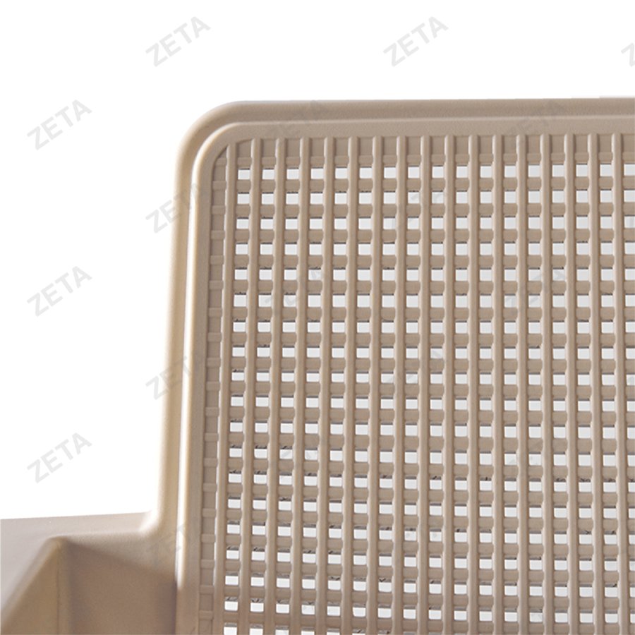 Кресло пластиковое "Palma" №571 (светло-бежевый) (И-HB)