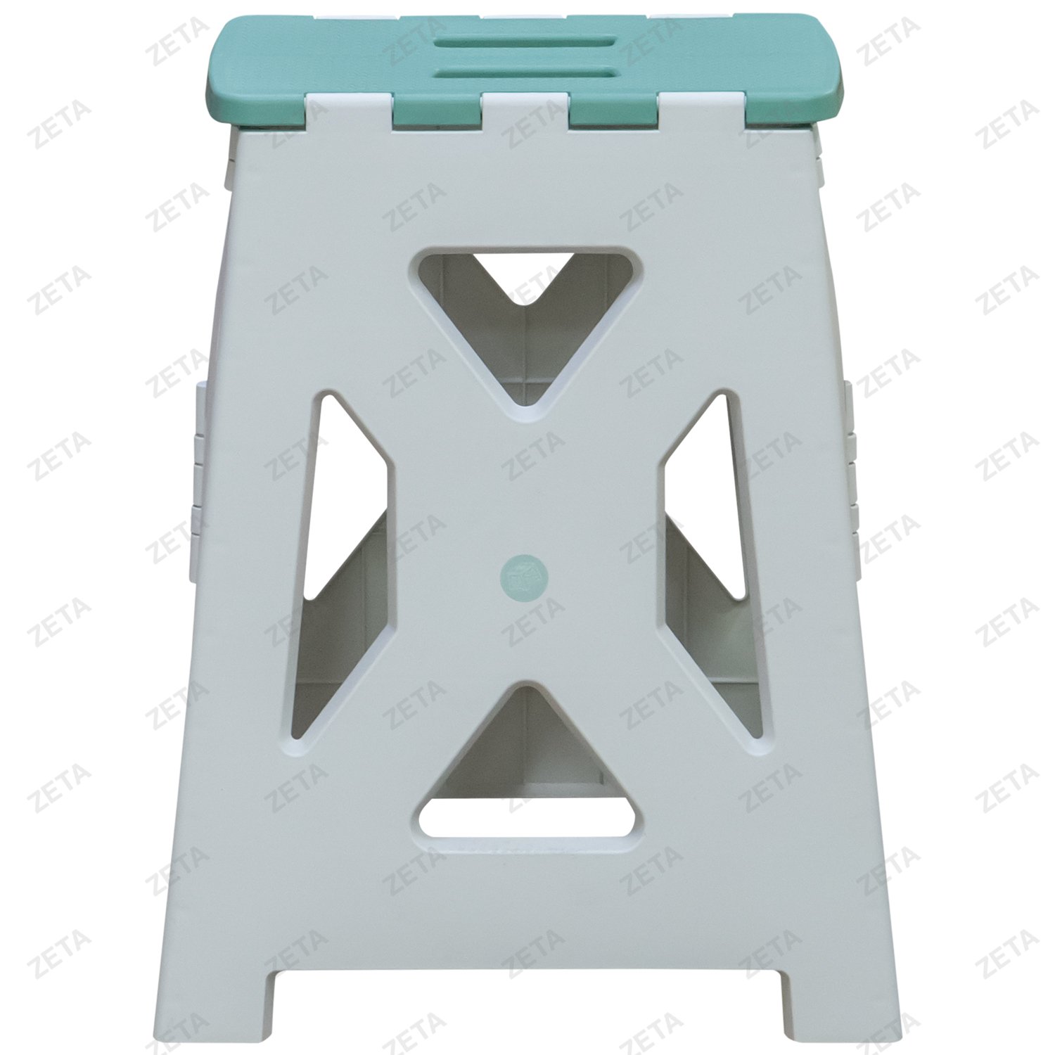 Табурет №RB-FM-46 (зелено-белый) (ВИ)