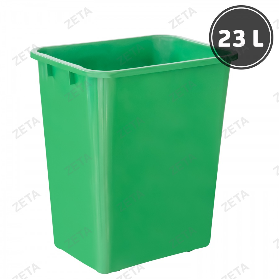 Ведро для мусора без клапана, цветное (23 л.) - изображение 1