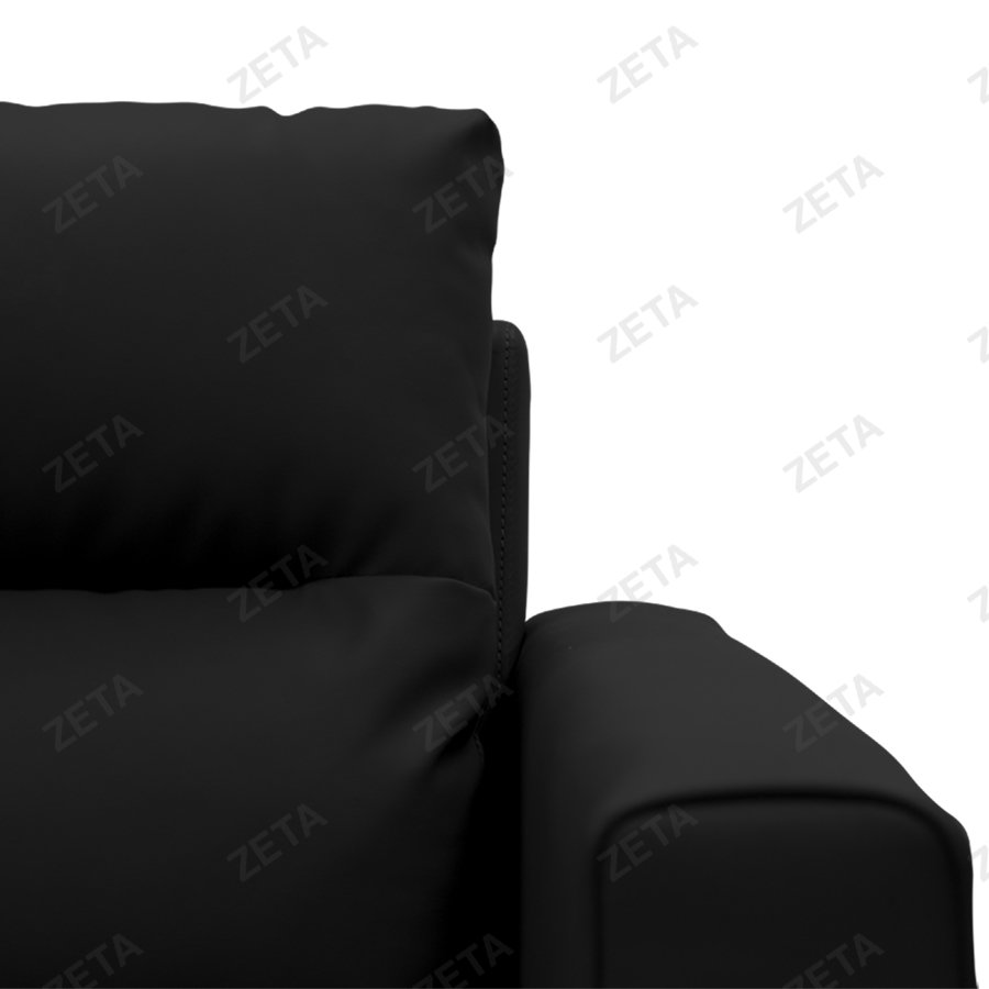 Диван софа "3" №A08B (чёрный) (ВИ)