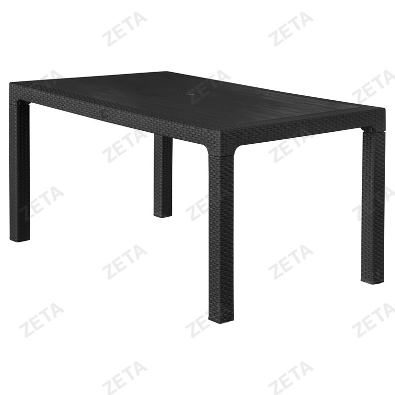 Стол прямоугольный Premium №2 (черный)