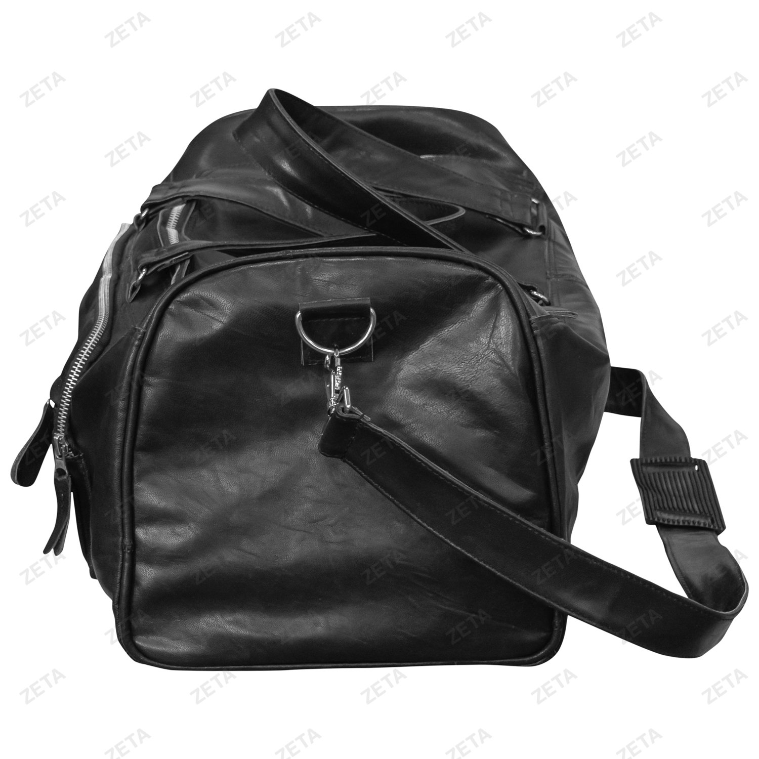 Сумка дорожная с ремнем Шах, кожа - изображение 3