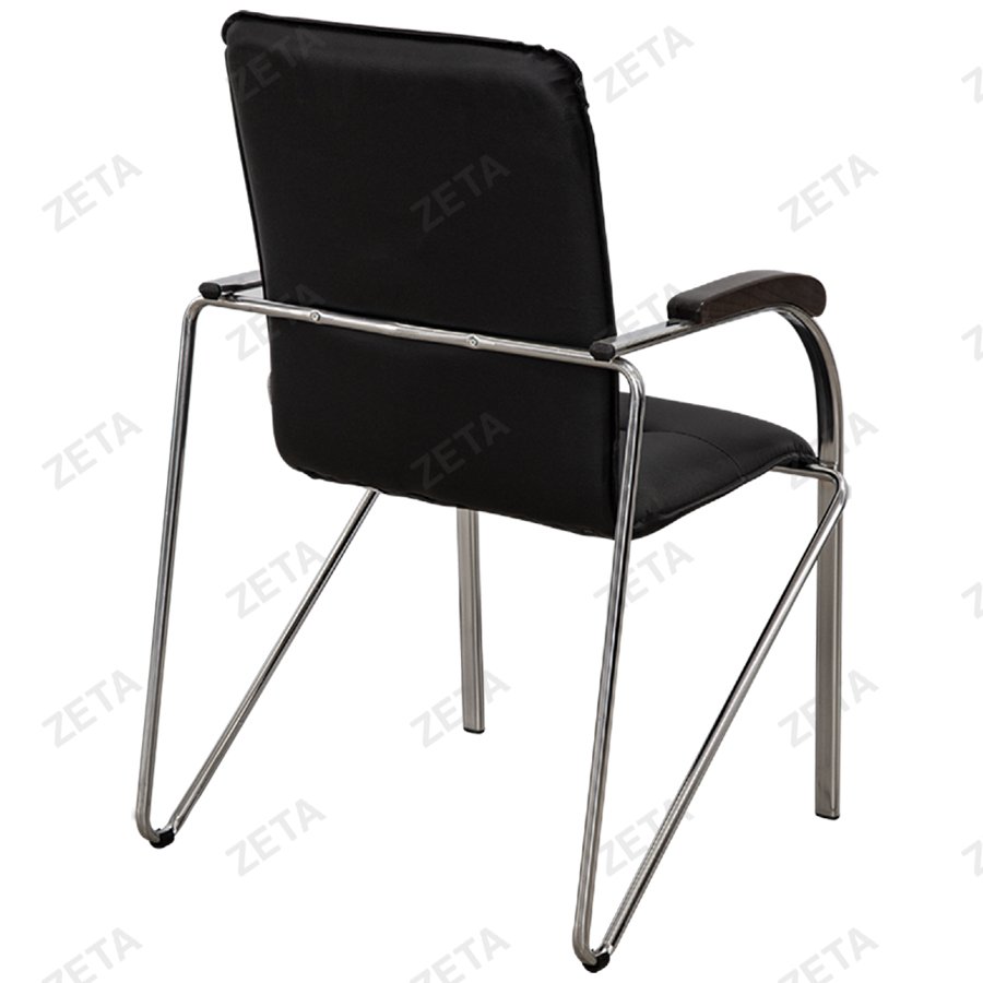 Стул "Самба" №350 (чёрный/орех) (РФ)