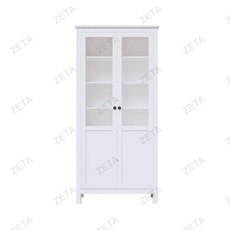 Шкаф с дверями "Кымор" (900*1980*370 мм.) №5030710303 (белый) (Лузалес-РФ) - изображение 2