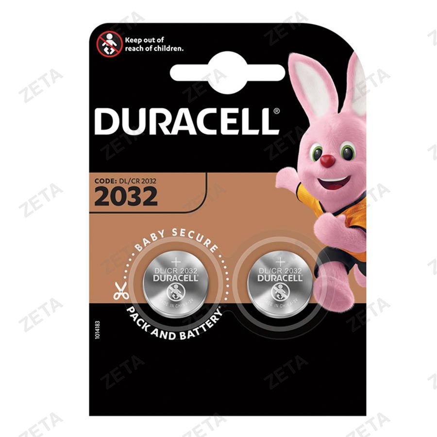 Батарейка "Duracell" 2 шт. №LI 2032 - изображение 1