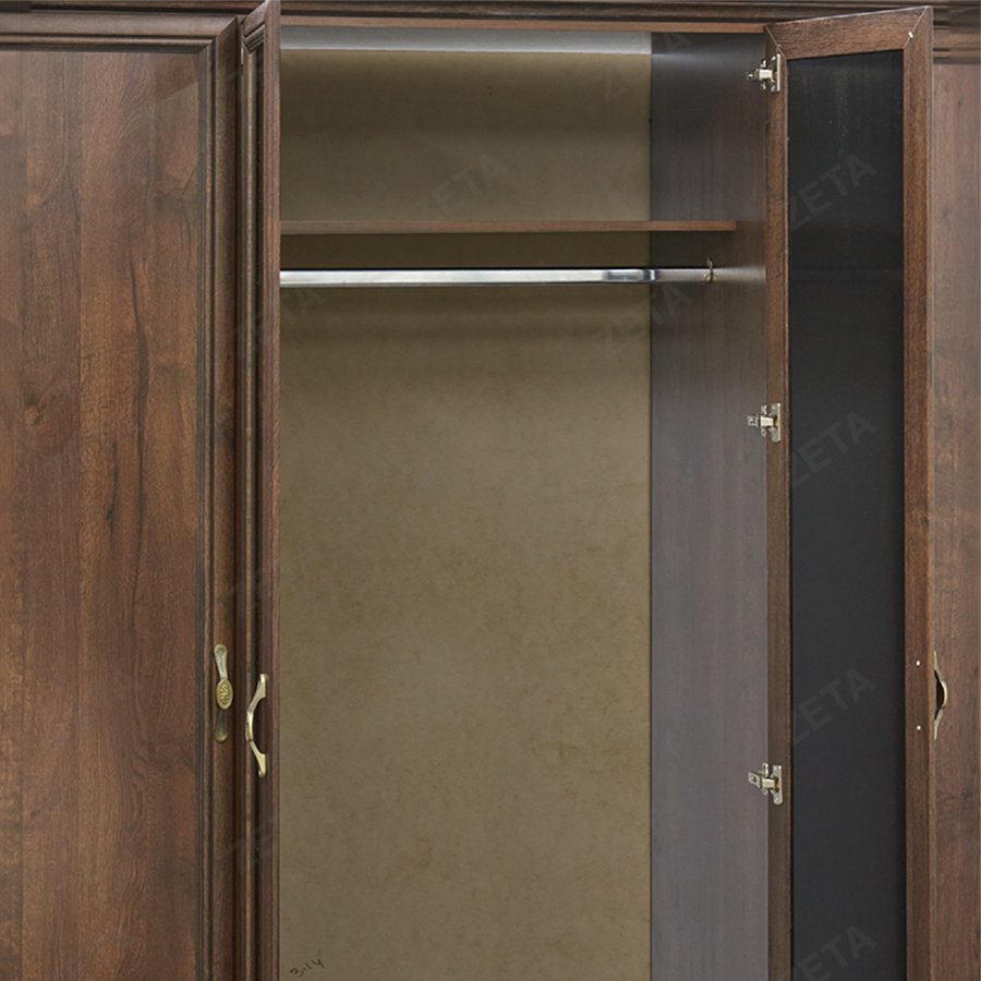 Шкаф для одежды МС "Данте" №Р330.26 (дуб денвер коньячный) (Беларусь)