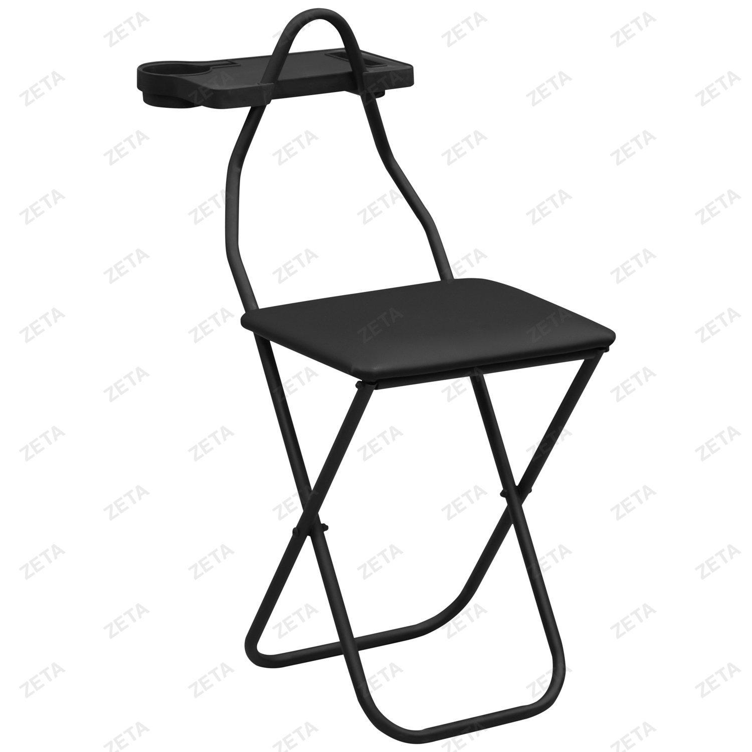 Табурет раскладной с подставкой для стаканов №300677 (Турция)