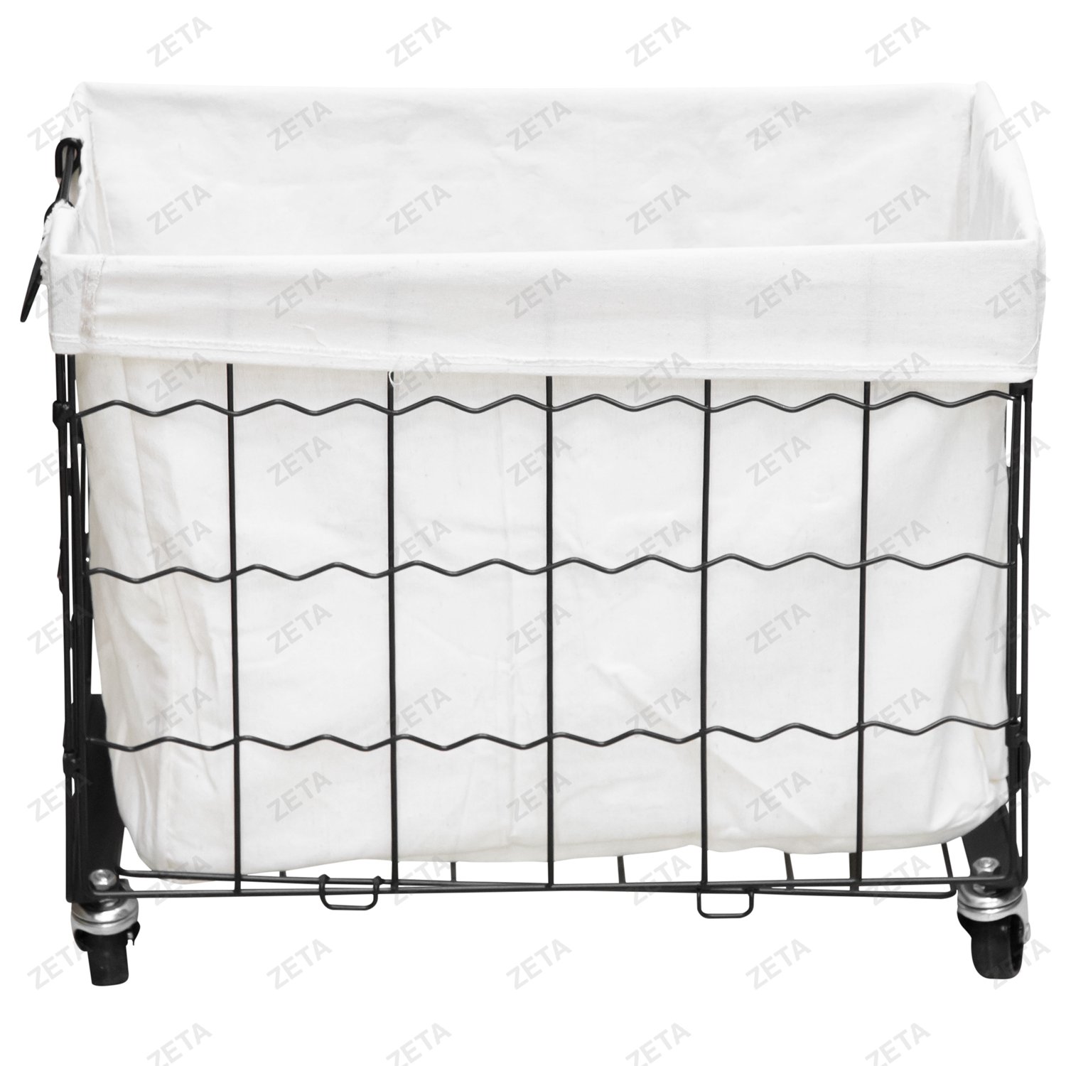 Корзина для белья на колесиках №LH21-513 (ВИ)