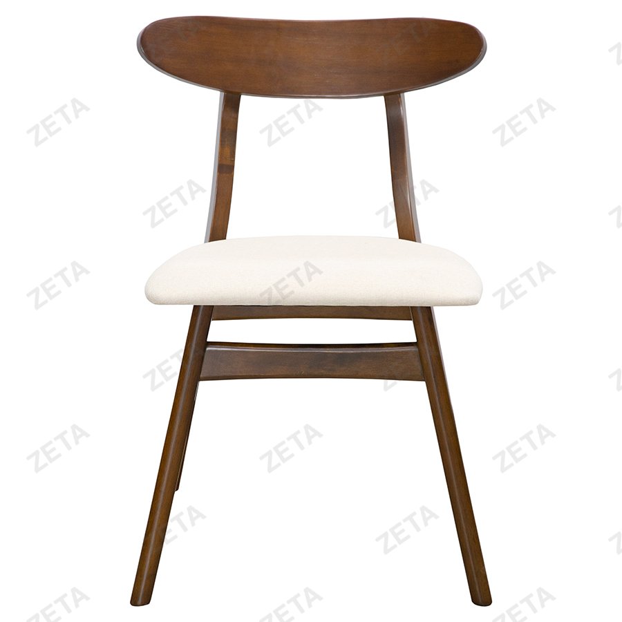 Комплект мебели: стол + 6 стульев №RH7234T + №RH373C (орех / светло бежевый) (Малайзия) - изображение 5