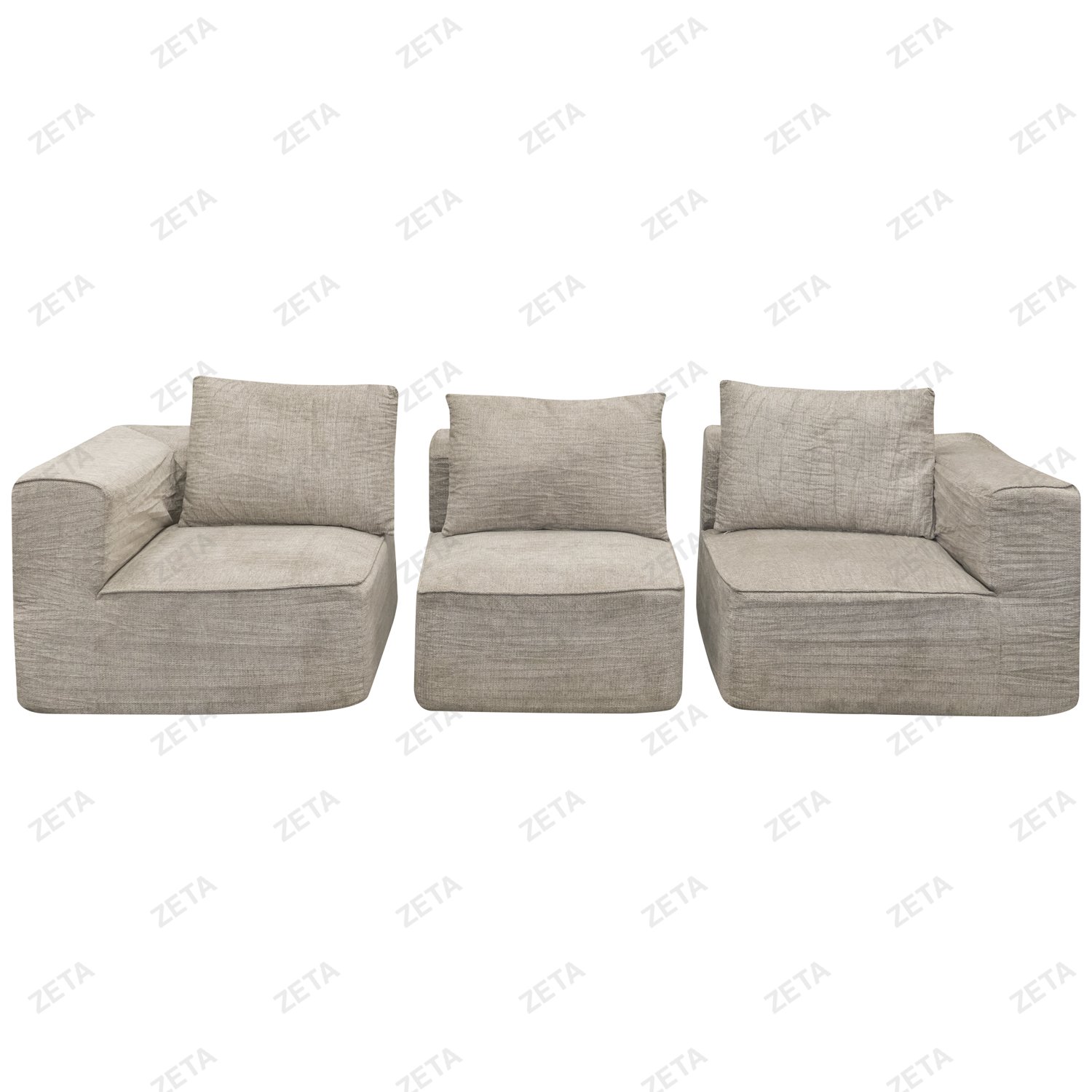 Диван 3LEY-070N1-PZY-HN/PM1-NH (светло-коричевый) (ВИ)