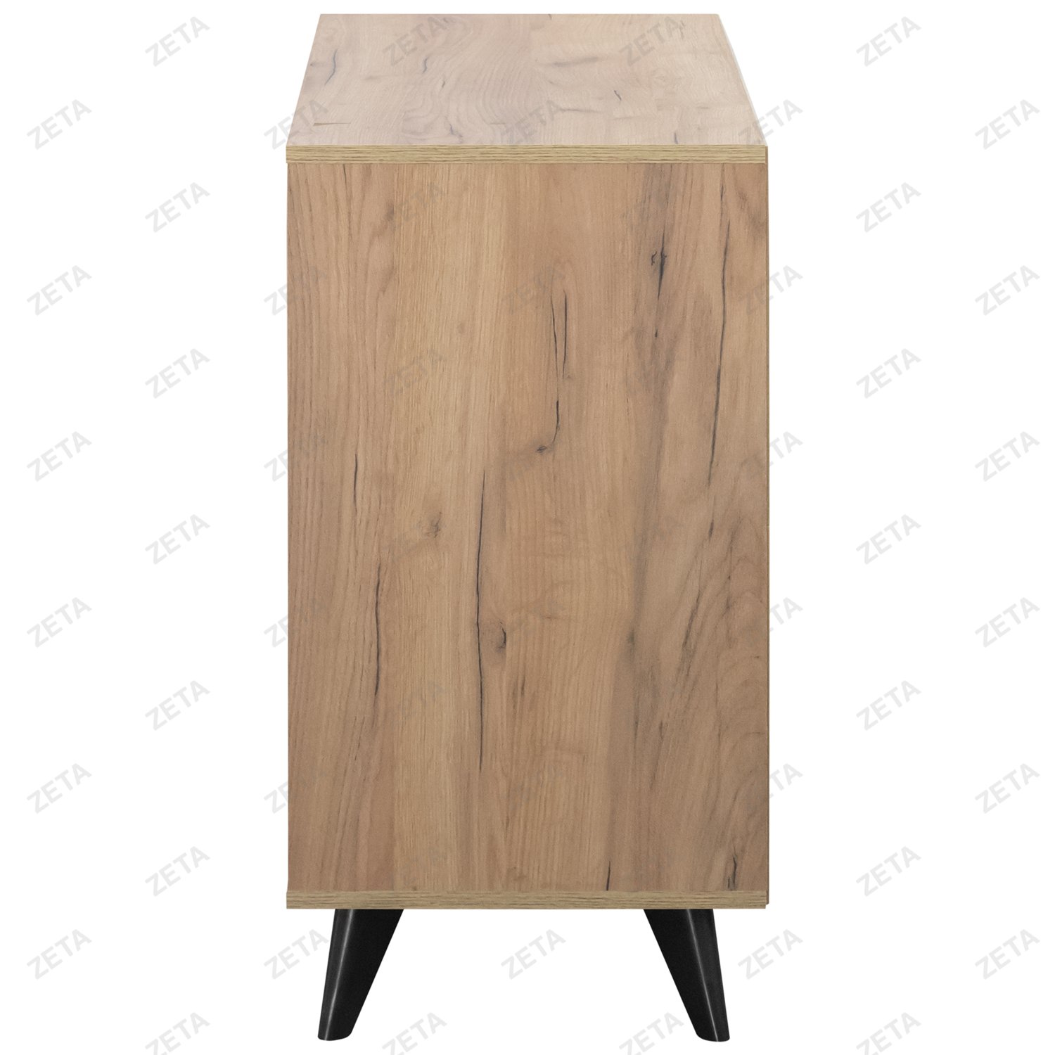 Комод МС "Милан" 3 ящика №00-00108389 (дуб золотой/белый матовый) (РФ)