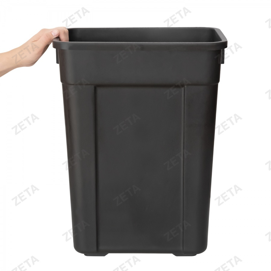 Ведро для мусора без клапана, чёрное "Б" (32л.) - изображение 2
