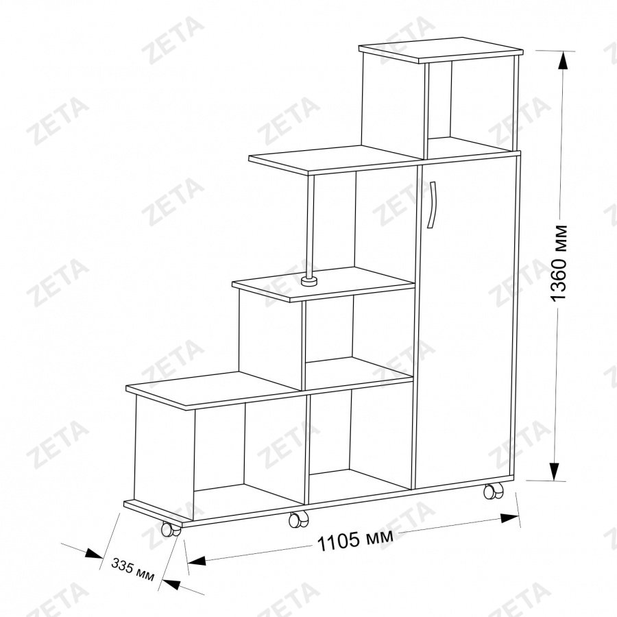 Стеллаж "Пирамида КУЛ-Z" - изображение 3