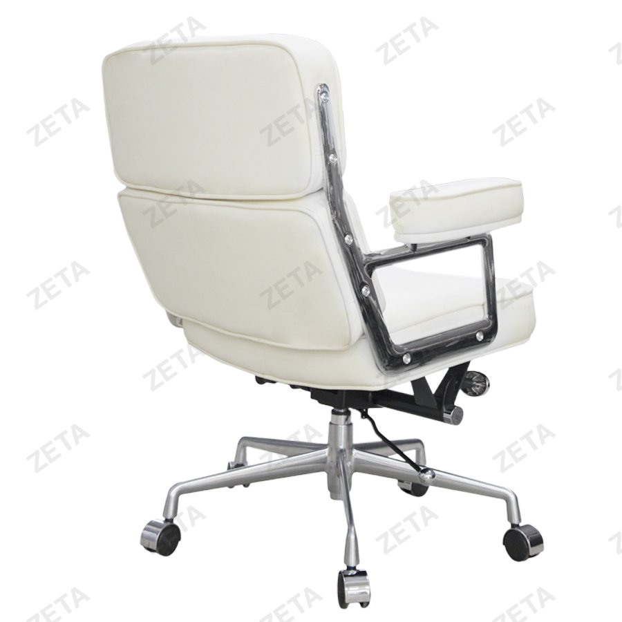 Кресло №656 (каркас и крестовина алюминий) белое (ВИ) - изображение 4