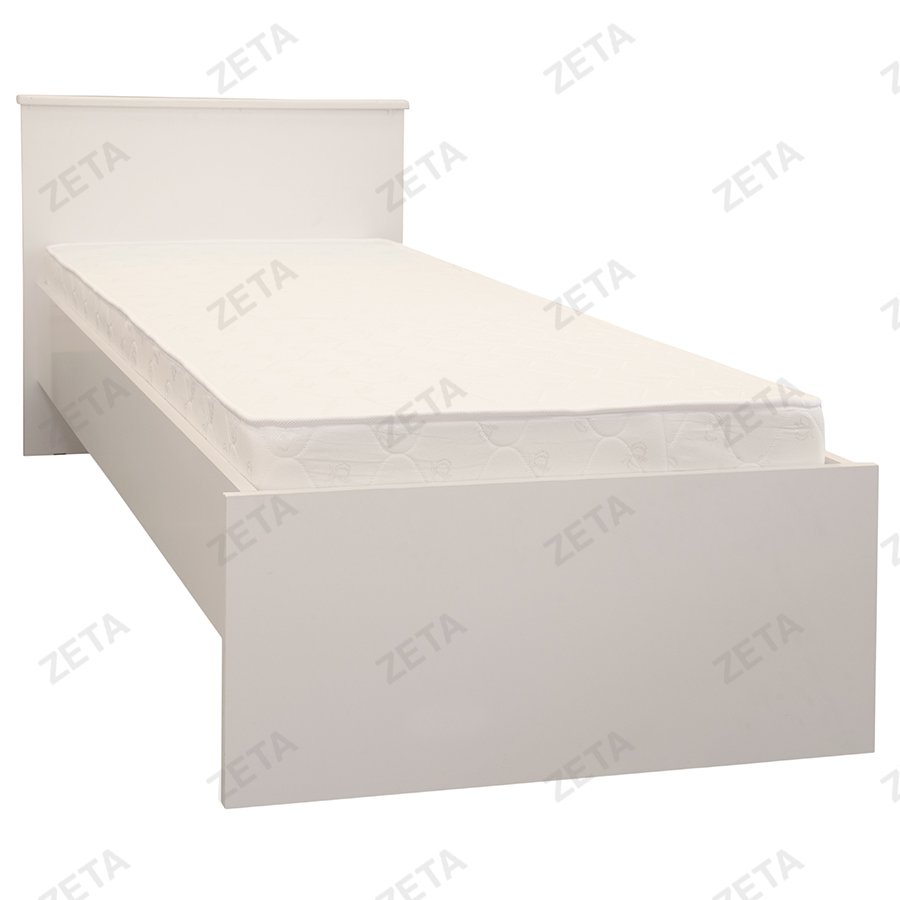Кровать "Мелисса 800" №49346 (белый) (РФ) - изображение 1