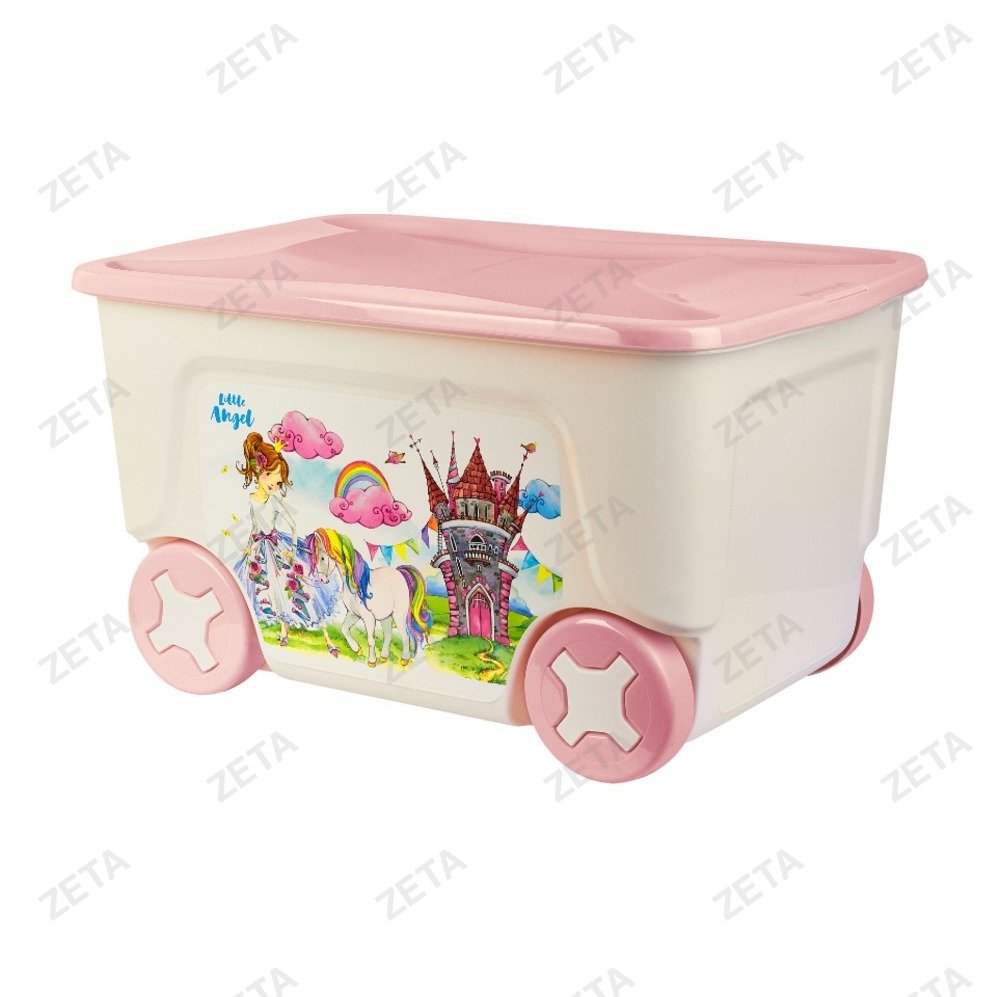 Ящик детский 50 л. для игрушек на колесах "Cool" - изображение 2