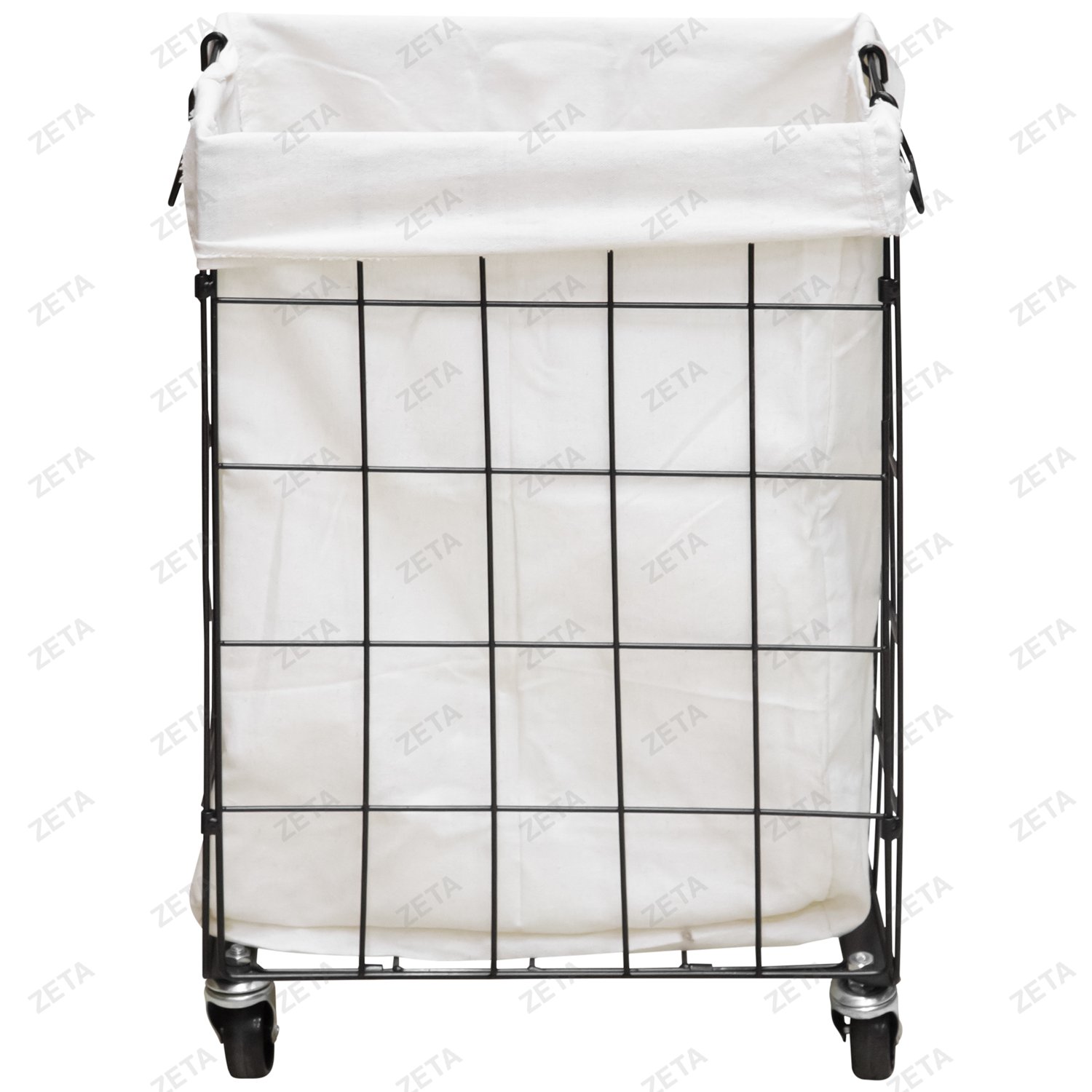 Корзина для белья на колесиках №LH21-466 (ВИ)