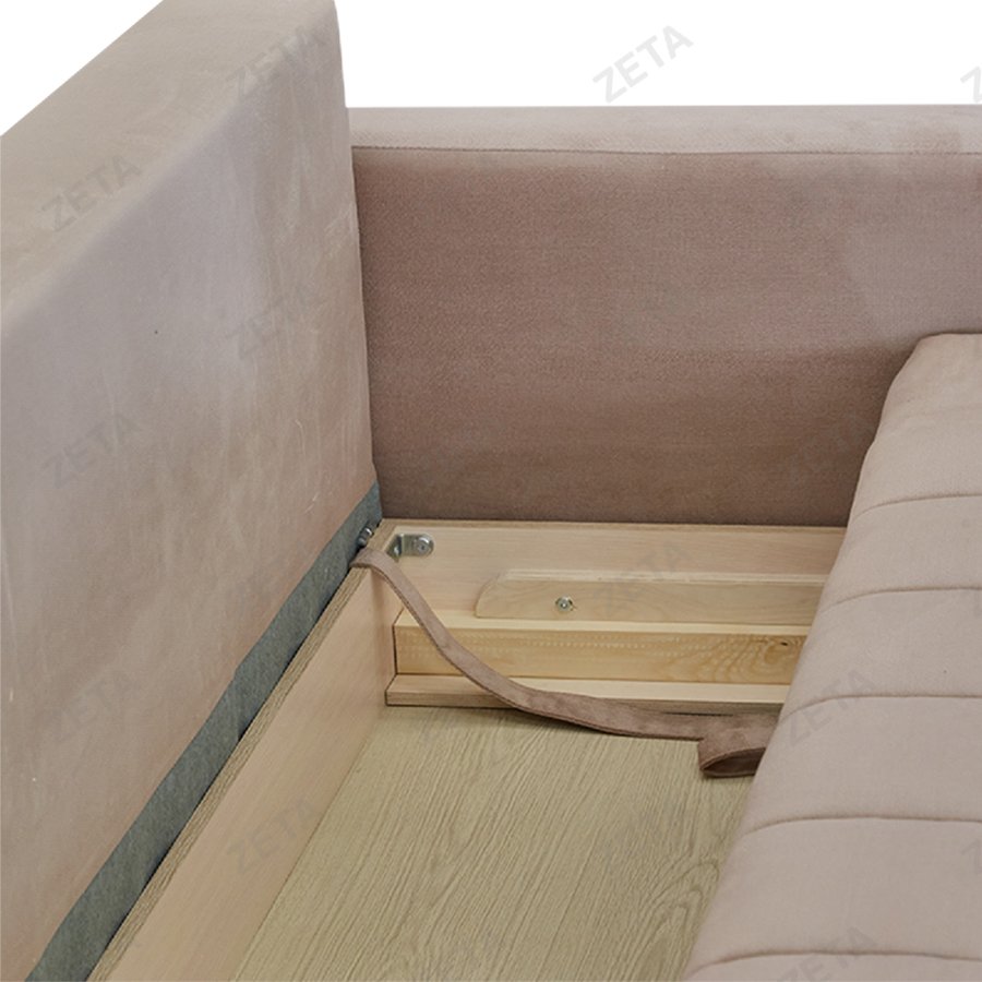 Диван Татьяна 9 №Bismark 02 (бежевый велюр) (АСМ-Э)