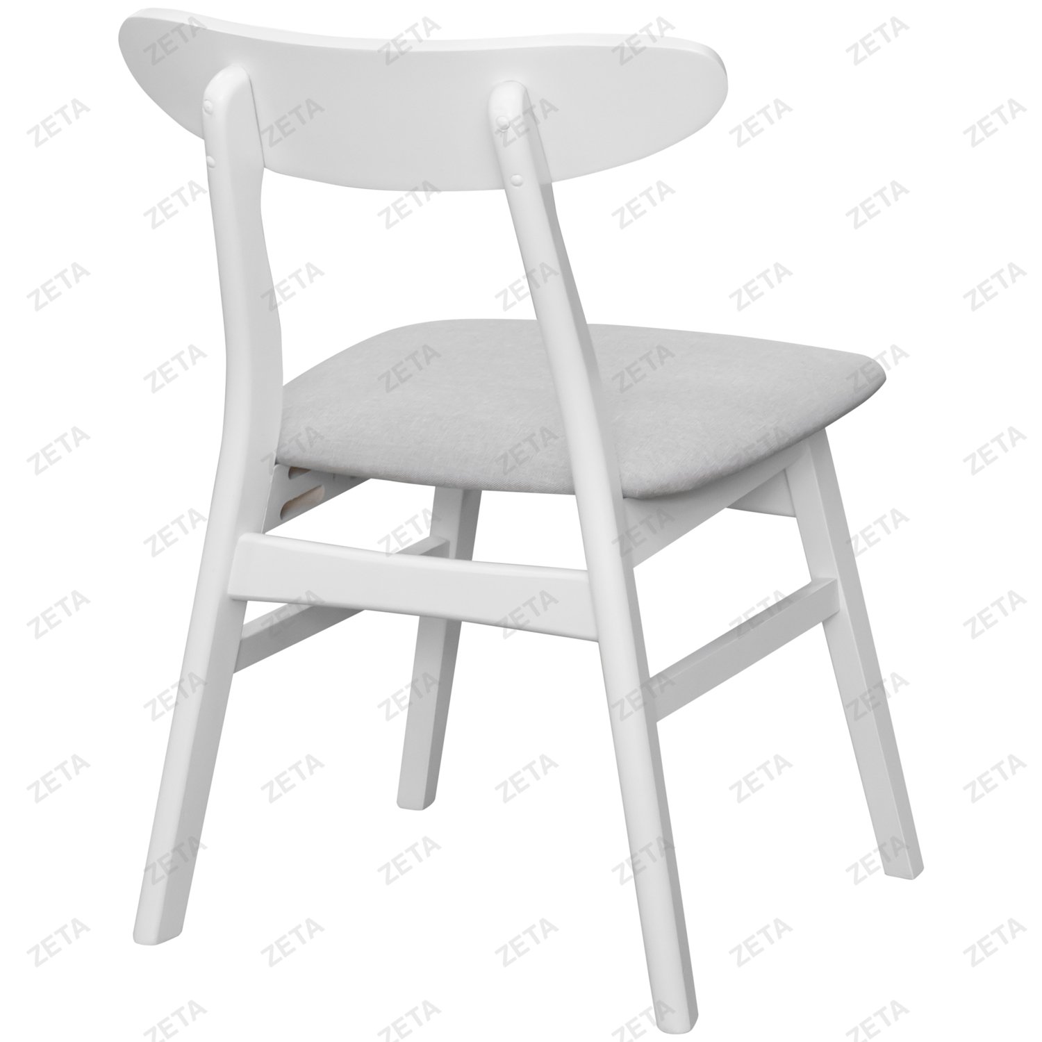 Комплект мебели: стол + 6 стула №RH7234T+RH 373 (белый) (Малайзия)