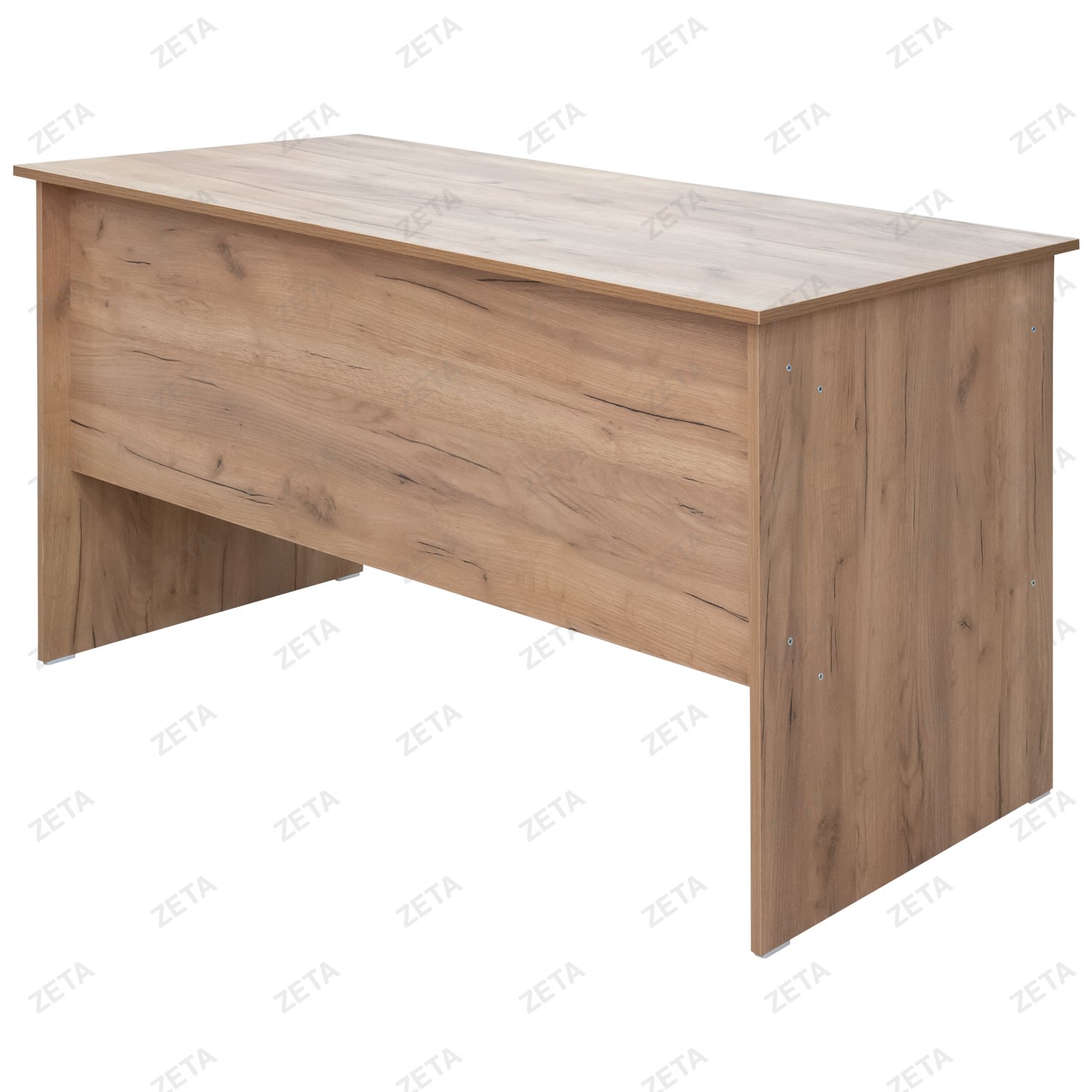 Стол двухтумбовый "КУЛ-109" (дуб крафт золотой) (М-Узб)