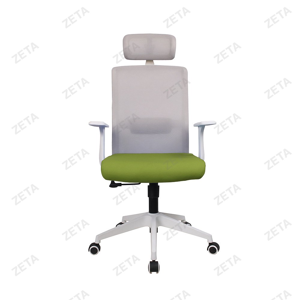 Кресло №SK-6003W (серое, зеленое сиденье) (ВИ) - изображение 2