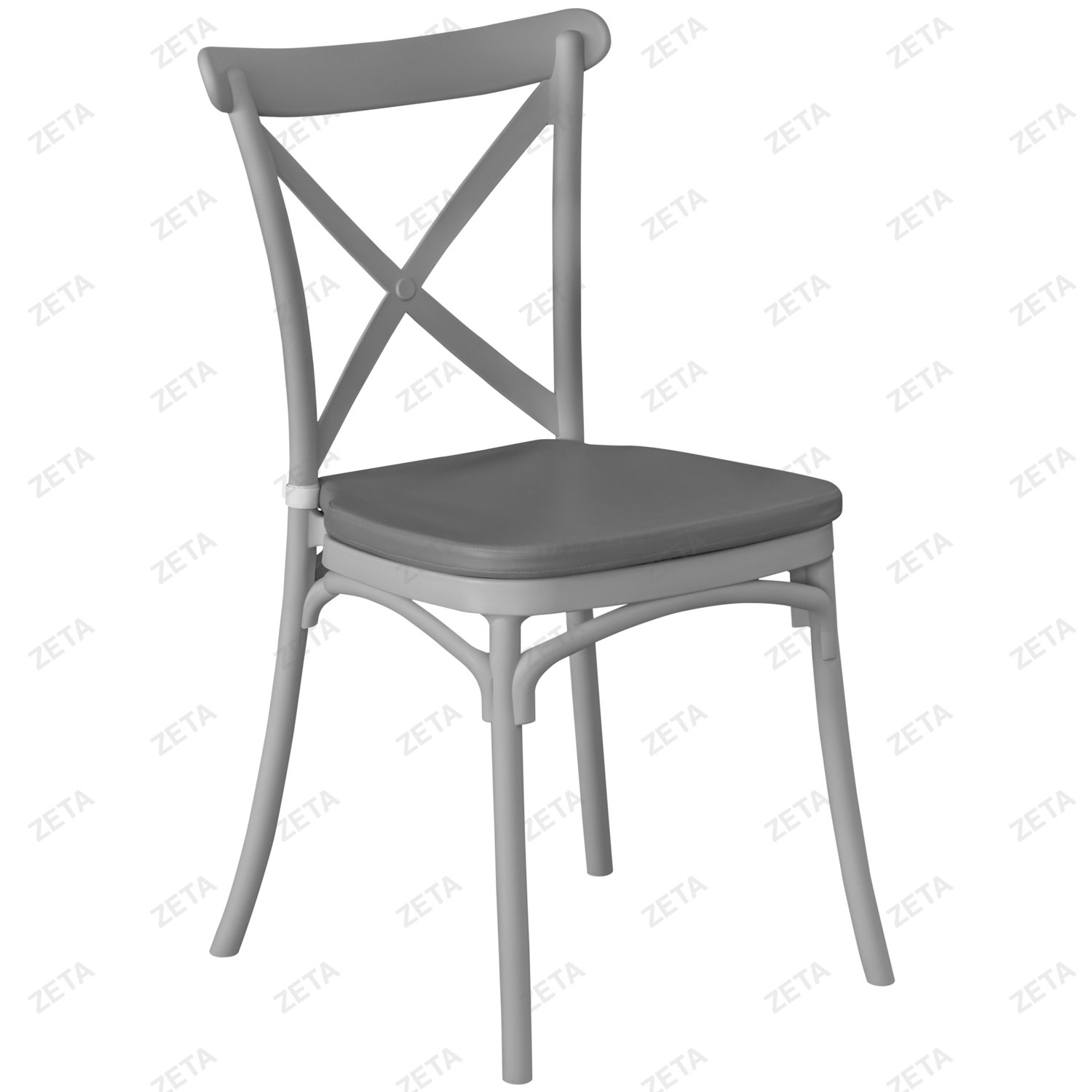 Стул C-X 39587 (серый) ВИ)