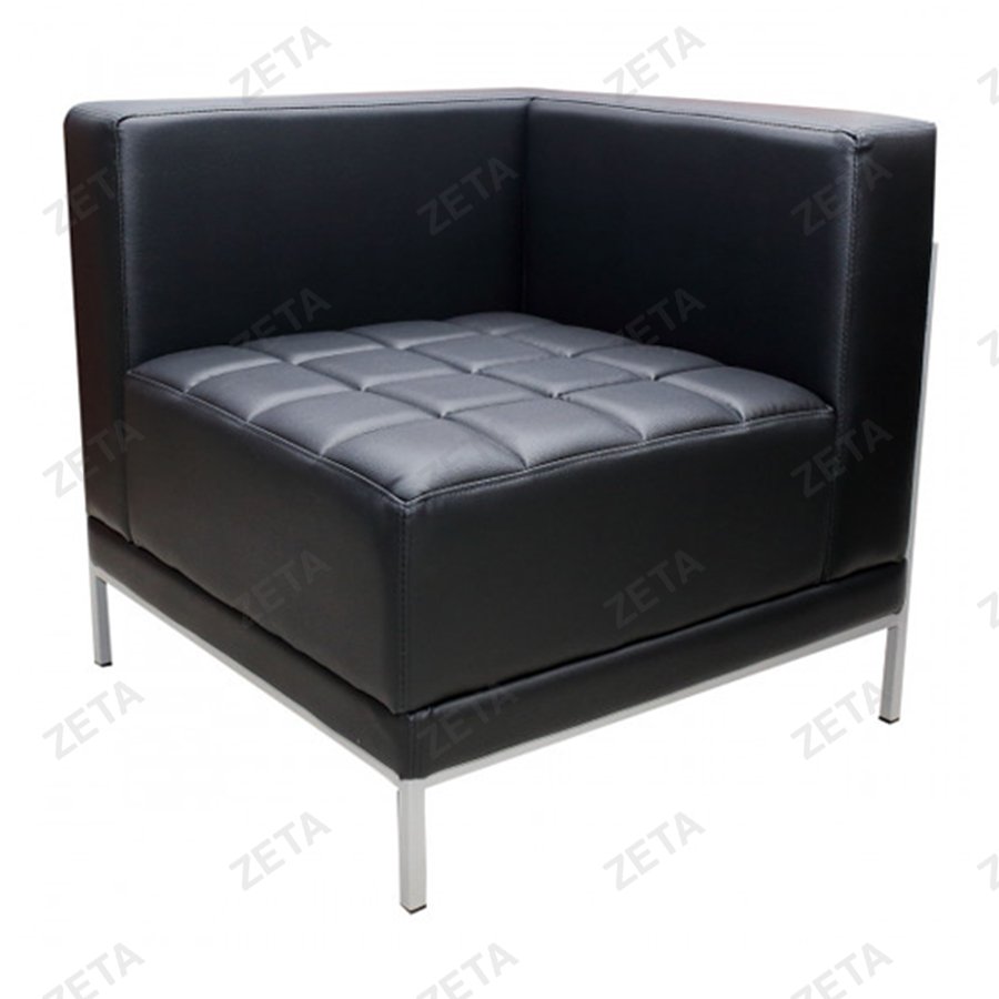 Кресло угловое "Лекса" №DO-350 (чёрный) - изображение 1