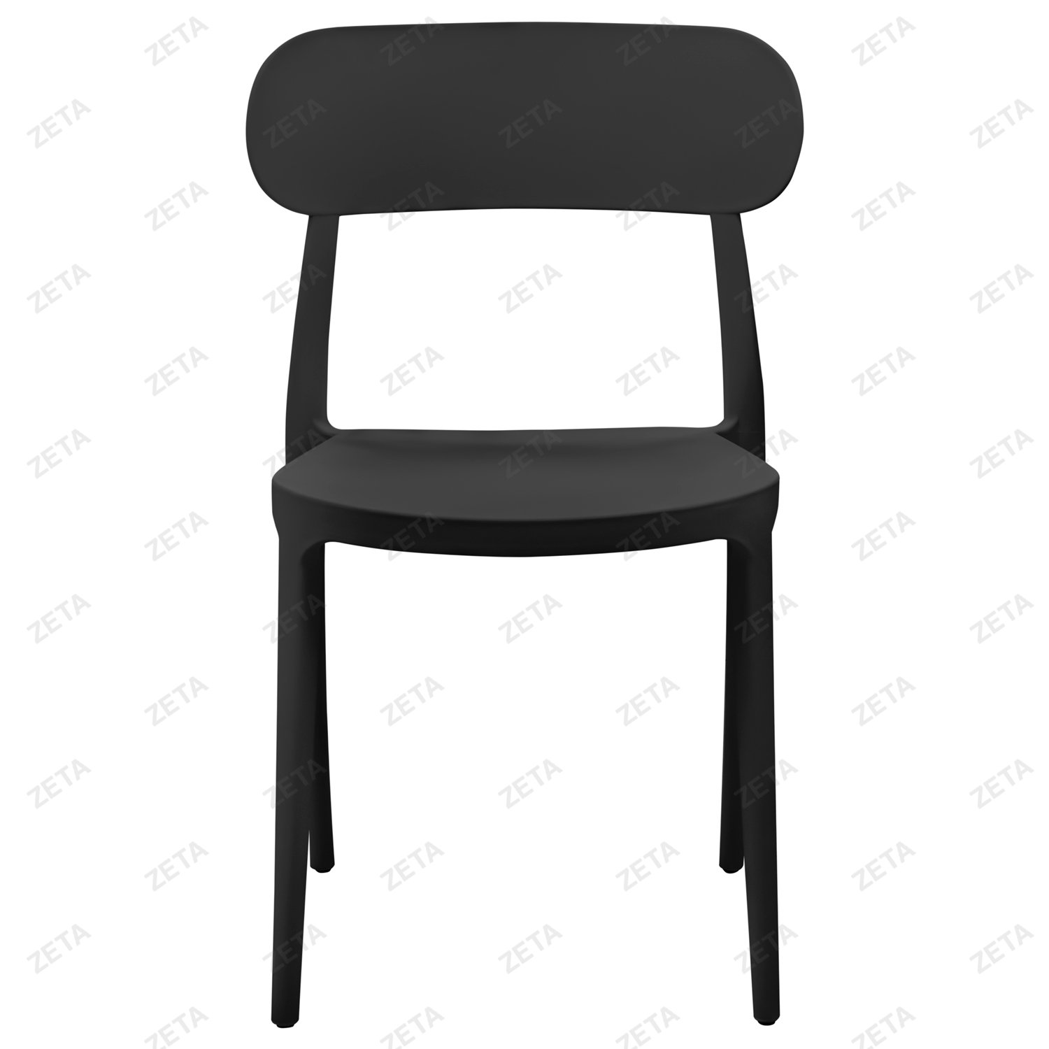 Стул пластиковый "Микки" (чёрный)