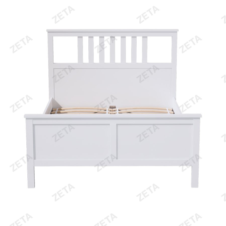Кровать двойная "Кымор" (1400*2000 мм.) №5031320303 (белый) (Лузалес-РФ) - изображение 3