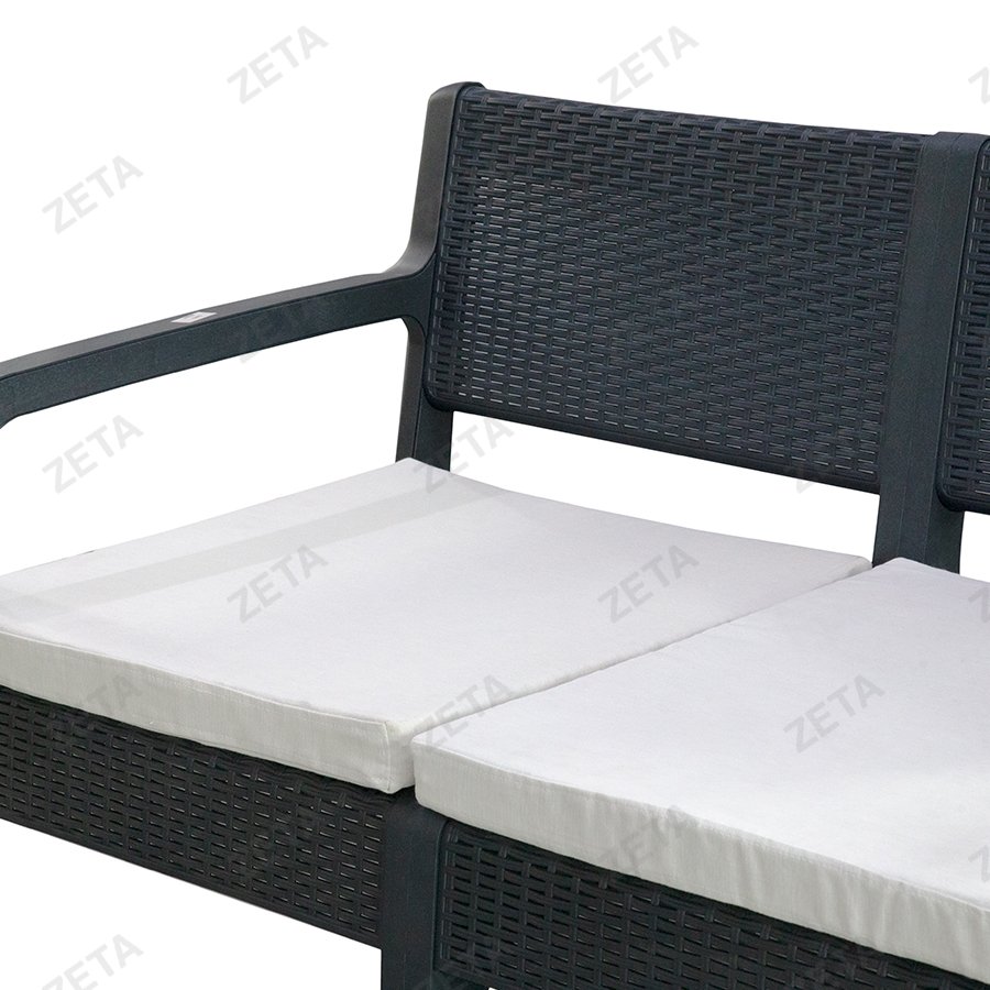 Комплект диваннный + кофейный столик (антрацит) (Besa-Турция) - изображение 5