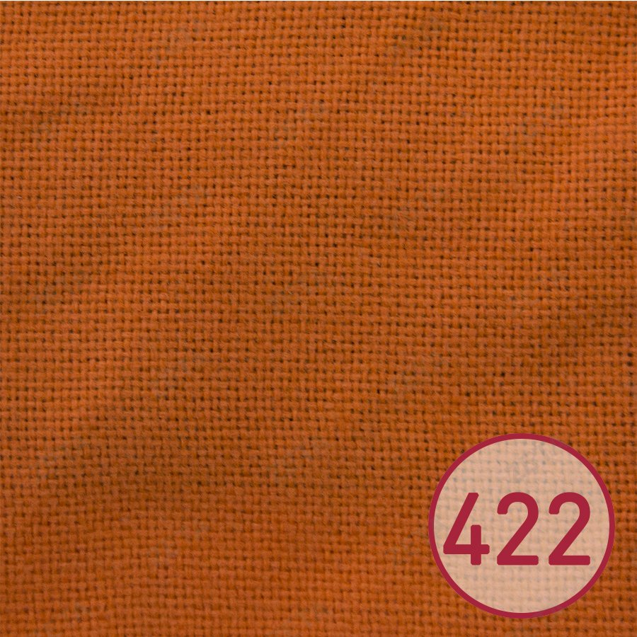 Ткань гобелен 144 К (морковно оранжевый)