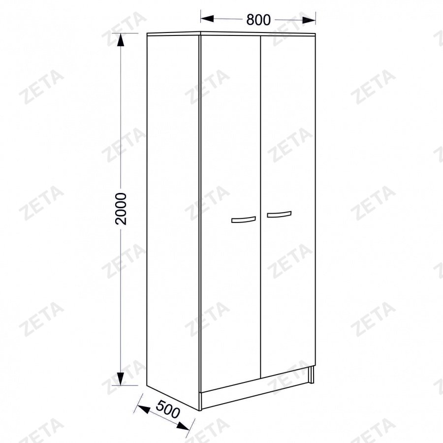 Шкаф для одежды "КУЛ-125/1"