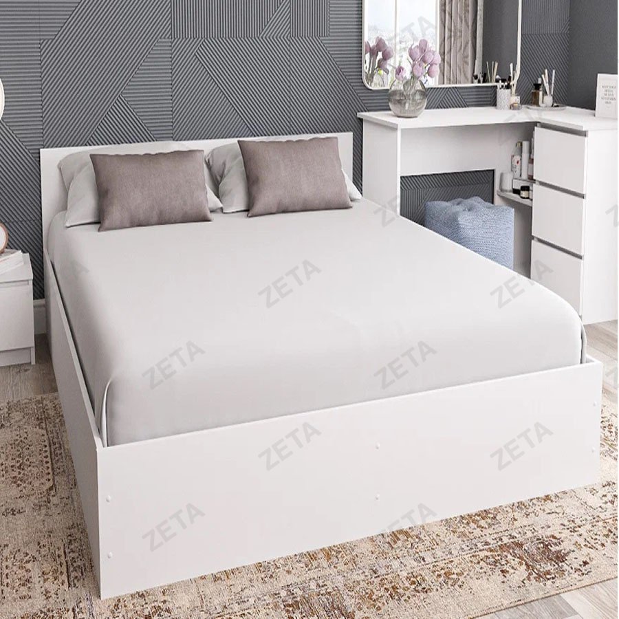 Кровать МС Мори №КРМ 1600.1 (белый) - изображение 3