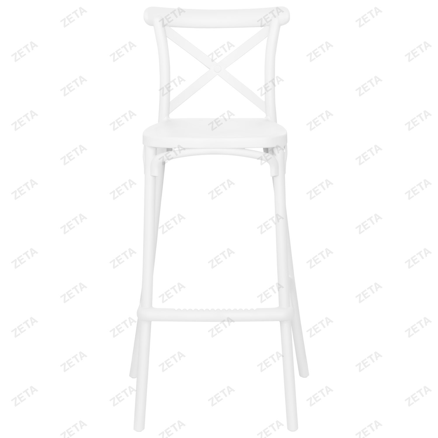 Стул барный JZC-557 (белый) (ВИ)