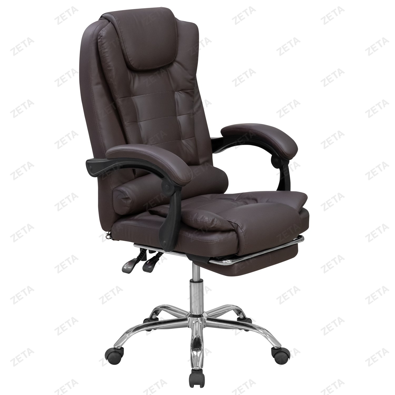 Кресло №WP284 (коричневый) (ВИ)