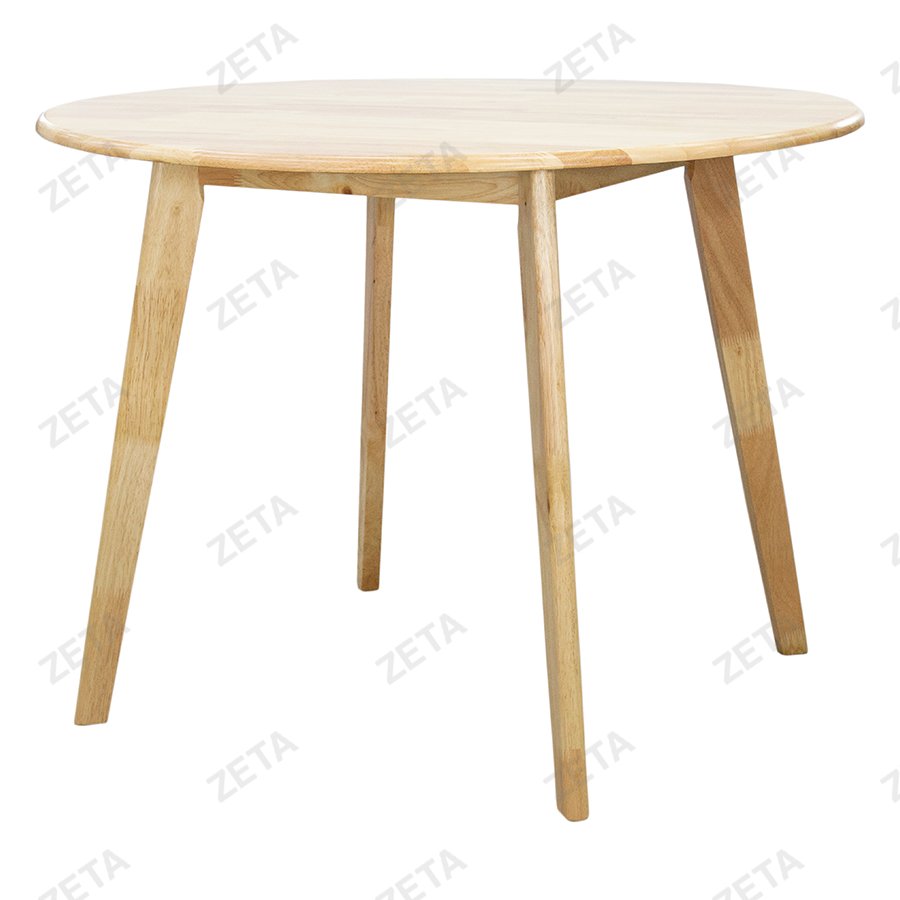 Комплект мебели: стол + 4 стула №RH7226T + №RH371C (натура / светло бежевый) (Малайзия) - изображение 2